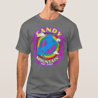 Purple Candy Mountain Est 2005 Unicorn Paradise T-Shirt
