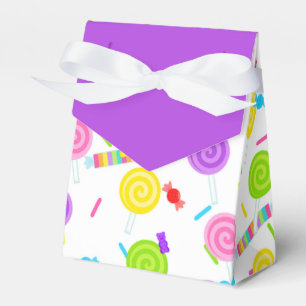 Purple Candy Sweet Treat Favor Boxes