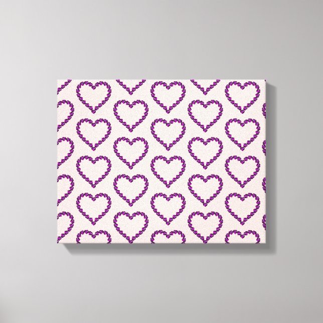 Purple Canvas Print (Front)