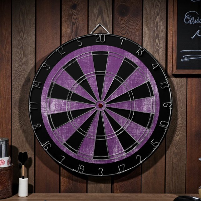 Purple Canvas Wood Texture Dart Board (Creator Uploaded)