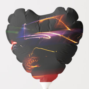 purple car dance balloon