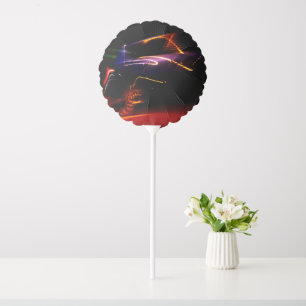 purple car dance balloon