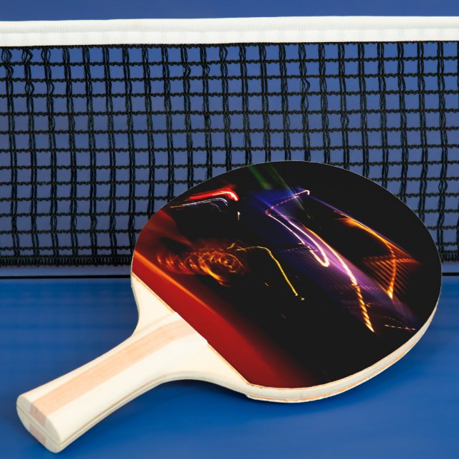 purple car dance ping pong paddle (Insitu)