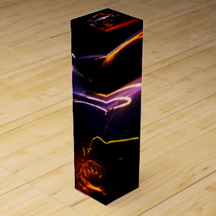purple car dance wine box