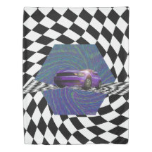 Purple Car Winner's Circle