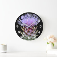 Purple Cardoon Thistle Floral