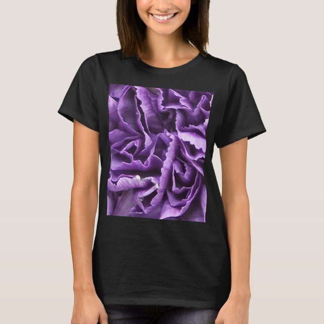 Purple Carnation T-Shirt (Front)