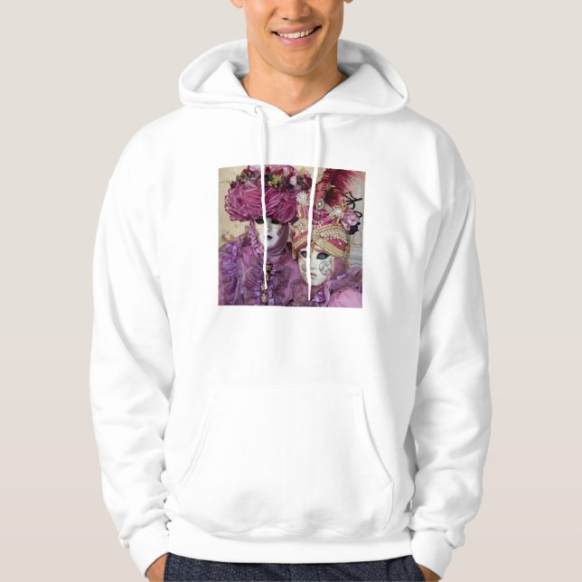 Purple Carnival costume, Venice Hoodie (Front)
