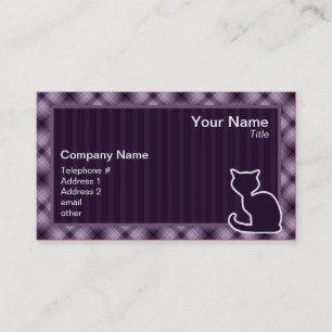 Purple Cat Business Card