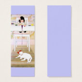 Purple Cat Gift Card/Bookmark (Front & Back)
