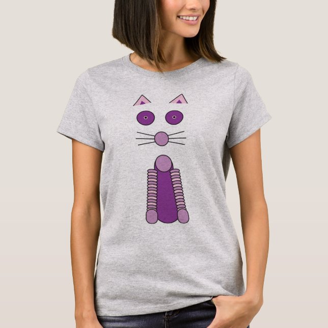 Purple Cat T-Shirt (Front)