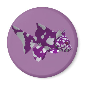 Purple Catfish Magnet