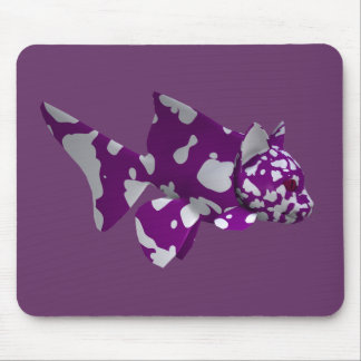 Purple Catfish Mouse Pad