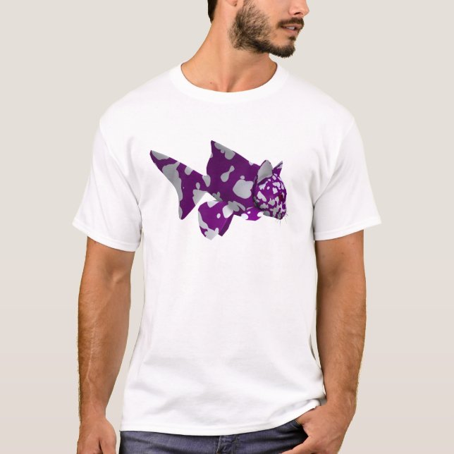 Purple Catfish T-Shirt (Front)