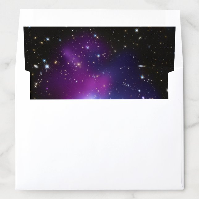 Purple Celestial Space Photo Envelope Liner (In Envelope)