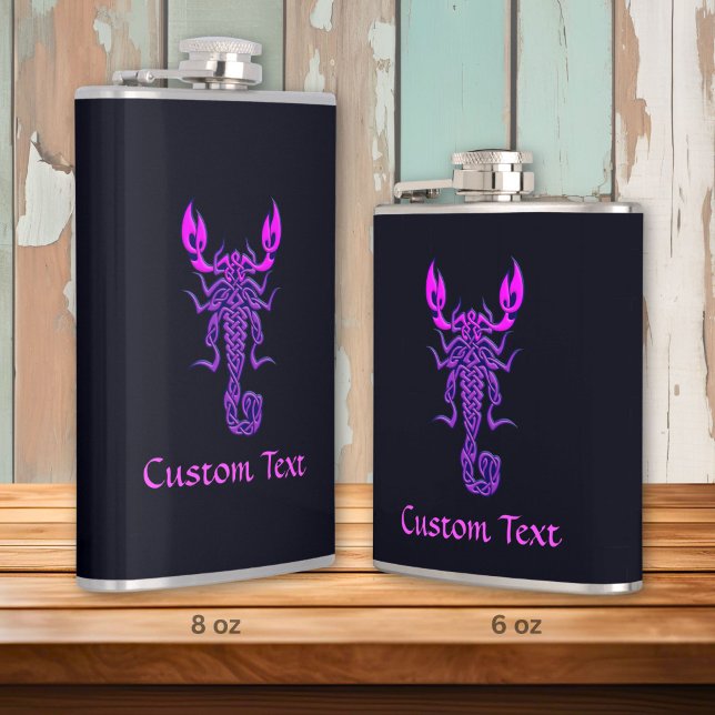 Purple Celtic Knot Scorpion Flask (Creator Uploaded)