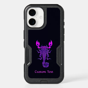 Purple Celtic Knot Scorpion iPhone 16 Case