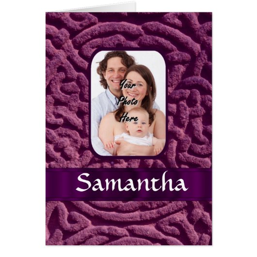 Purple Celtic knotwork symbol (Front)