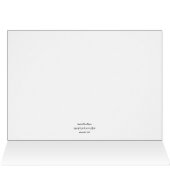 Purple Central Park Tulips Cards (Inside Horizontal (Top))
