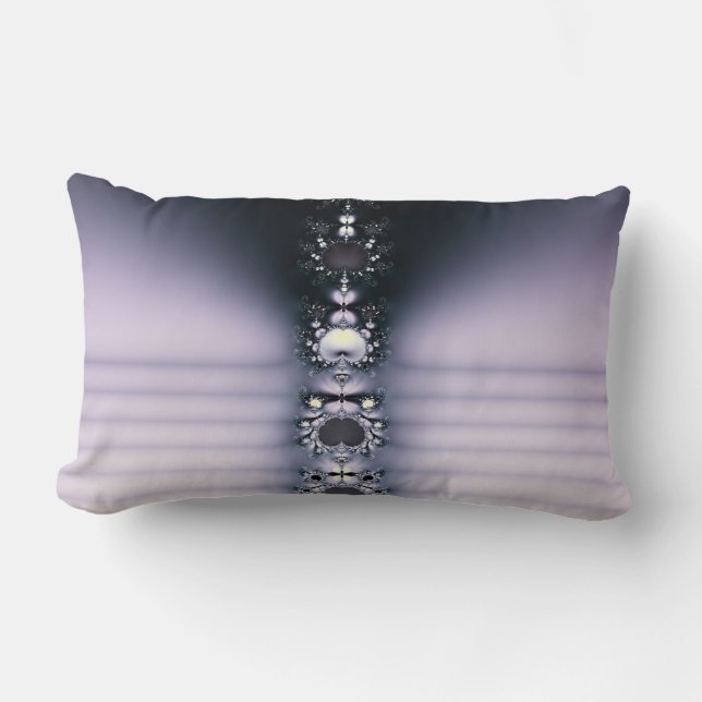 Purple Chain Lumbar Pillow (Front)
