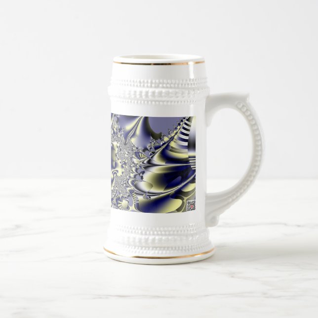 Purple Chaos Beer Stein (Right)