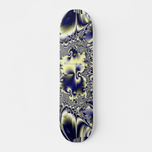 Purple Chaos Skateboard Deck (Front)
