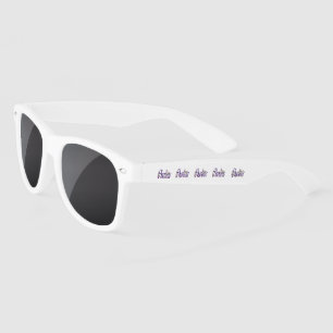 Purple Charlotte Names With Teddies, Sunglasses