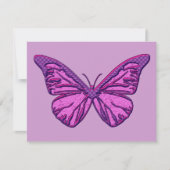 Purple Check Butterfly (Front)