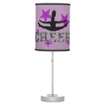 Purple Cheerleader Table Lamp at Zazzle