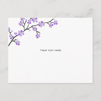 Purple Cherry Blossom Directions Insert