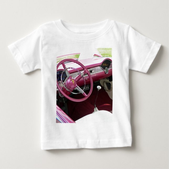 Purple Chevy Bel Air Baby T-Shirt (Front)