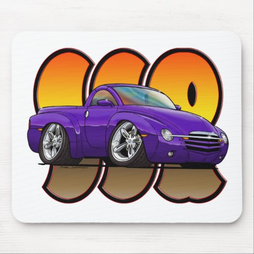 Purple Chevy SSR Mouse Pad