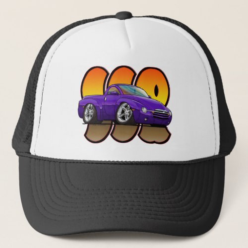 Purple Chevy SSR Trucker Hat