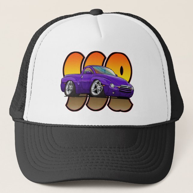 Purple Chevy SSR Trucker Hat (Front)