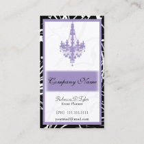 purple Chic Business Cards
