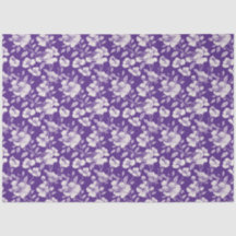 Purple Chinoiserie Decoupage