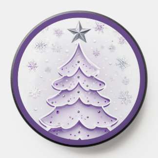 Purple Christmas PopSocket