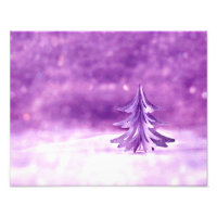 Purple Christmas Wonderland