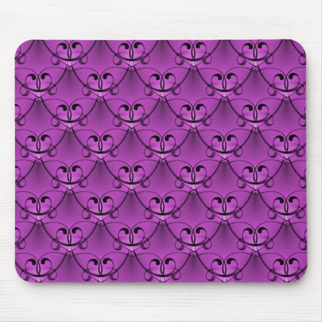 Purple Classic Glam Mousepad (Front)