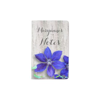 Purple Clematis Flowers Feel Good Journal