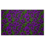 Purple Clematis vine Fabric