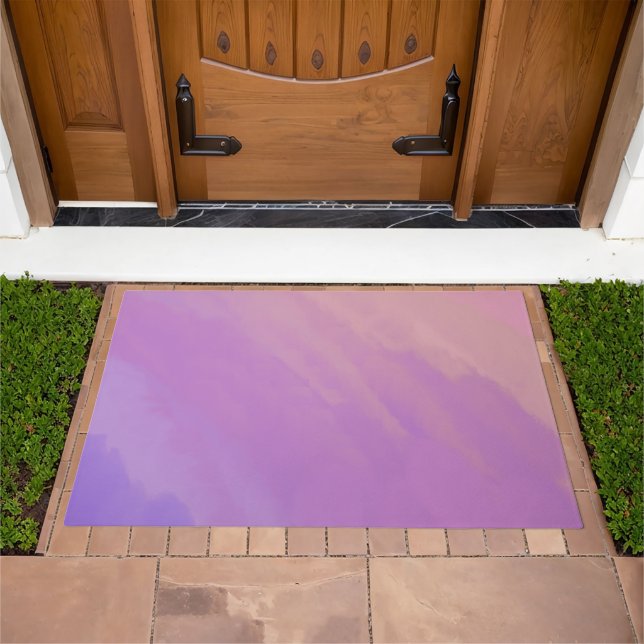 Purple Clouds at Twilight  Doormat (Outdoor)