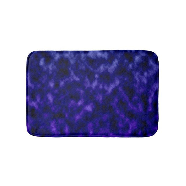 Purple Clouds Bath Mat (Front)