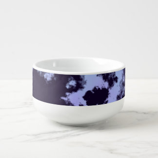 Purple clouds soup mug