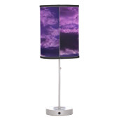 Purple Clouds Table Lamp (Back)