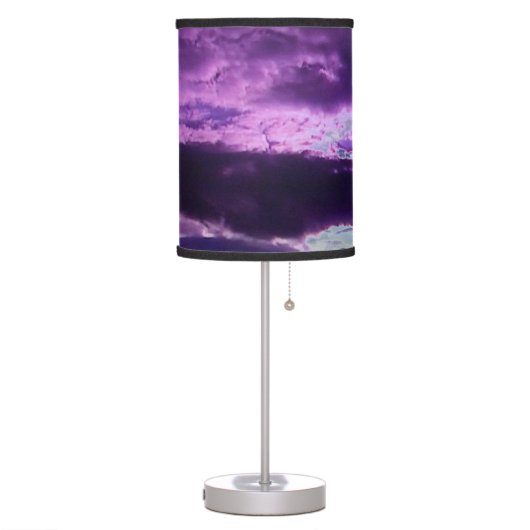 Purple Clouds Table Lamp (Left)