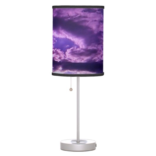 Purple Clouds Table Lamp (Right)