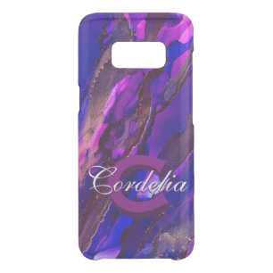 Purple Cloudscape with Copper Uncommon Samsung Galaxy S8 Case