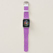 Purple Clover Ribbon by Kenneth Yoncich Apple Watch Band