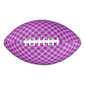 Purple Clover Ribbon by Kenneth Yoncich Football